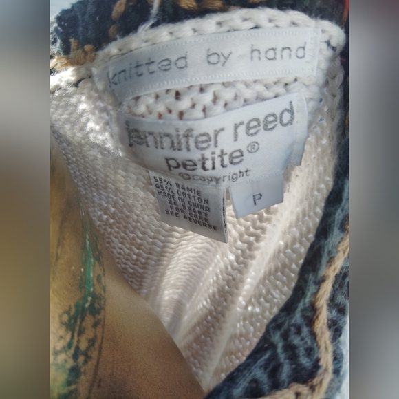 Patchwork Knit Sweater - Multicolor - Picture 11 of 11